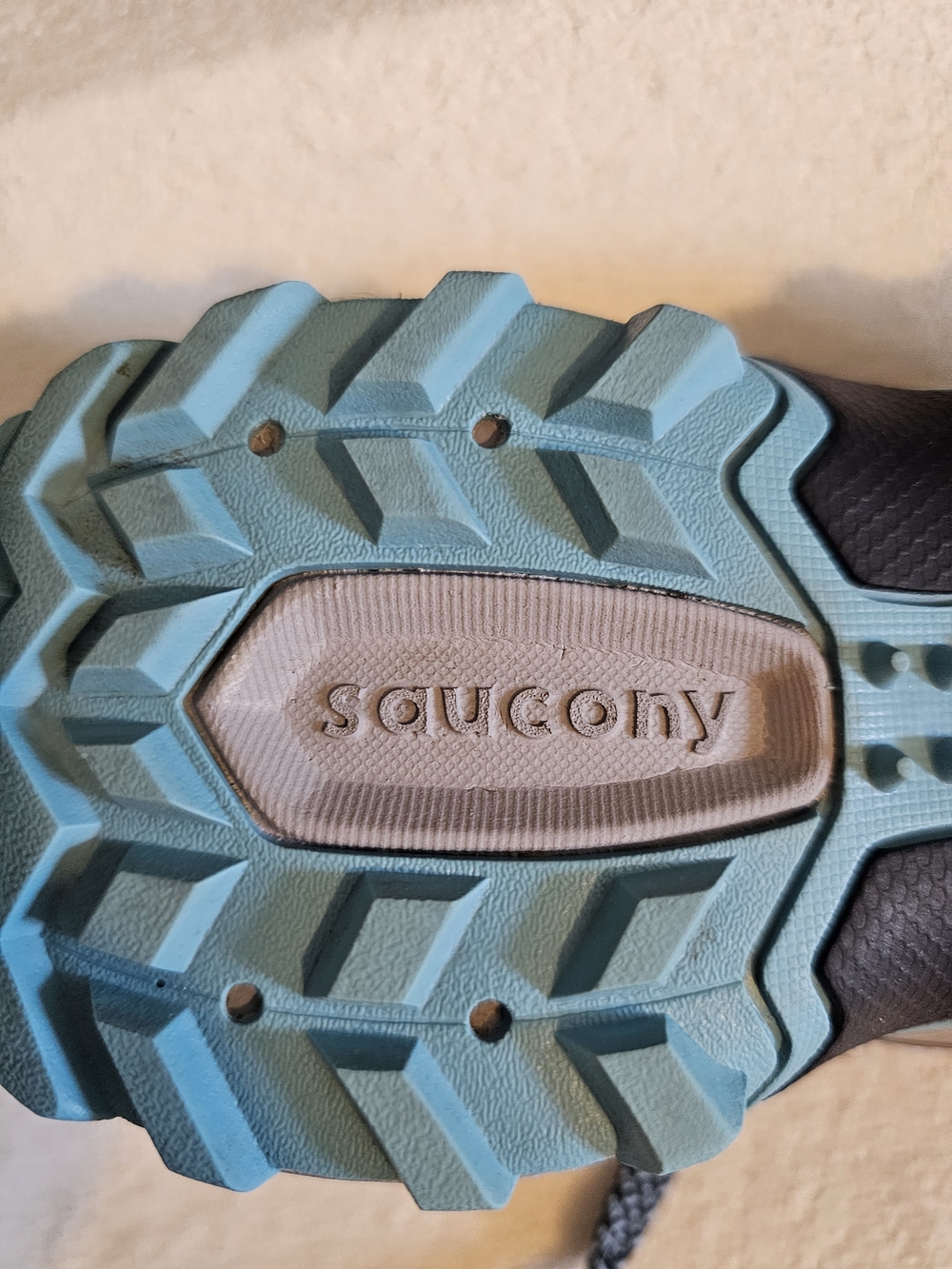 SAUCONY Wmns Excursion TR16 Colorway Fog/RainFall Trail Running Shoes SZ 6.5. - Picture 12 of 16